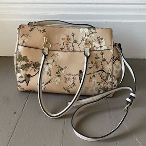 New Guess Bird Gold print bag